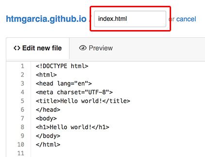 github pages